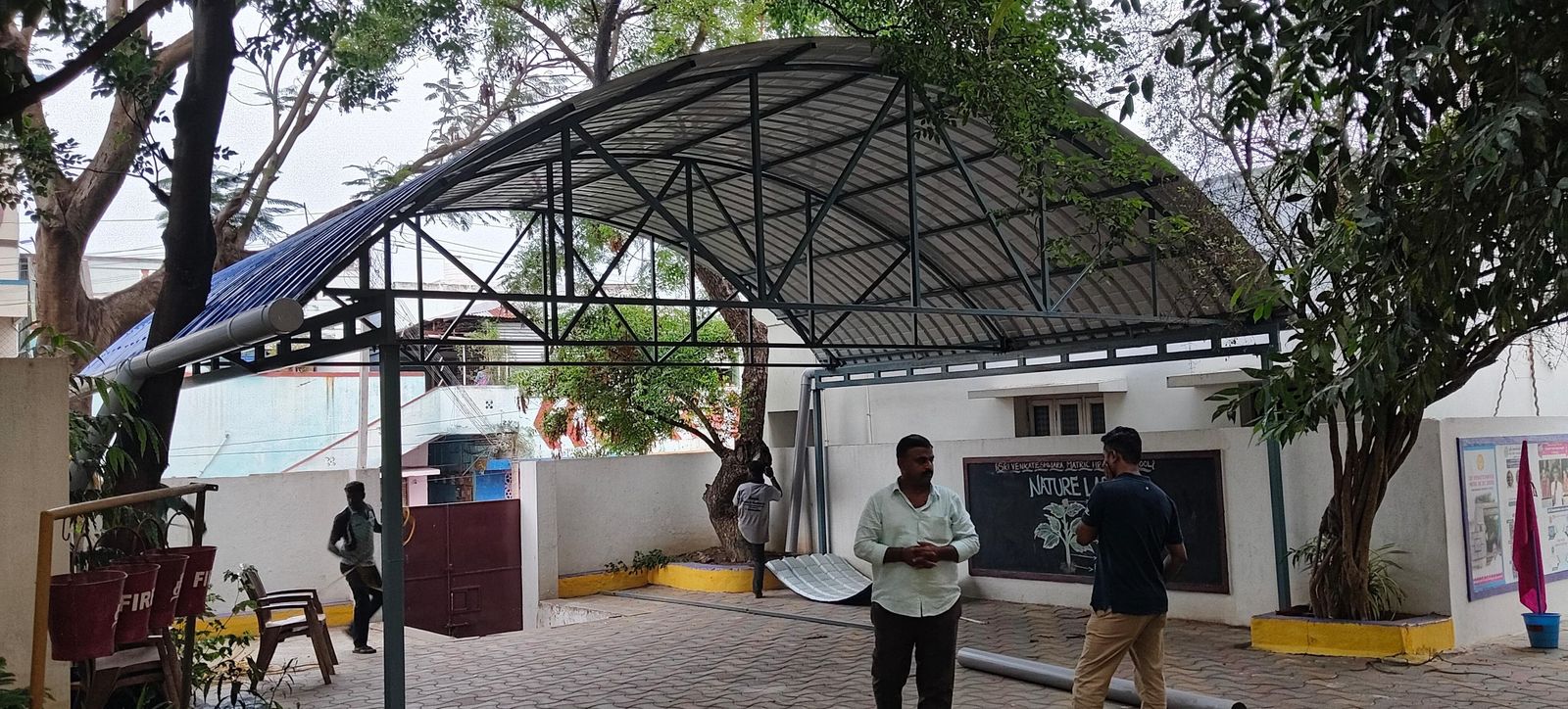 School structural column checks